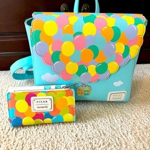 Loungefly UP bag and wallet